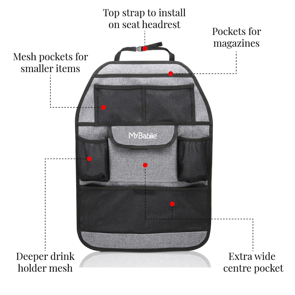 My Babiie Back Seat Organiser - For Your Little One