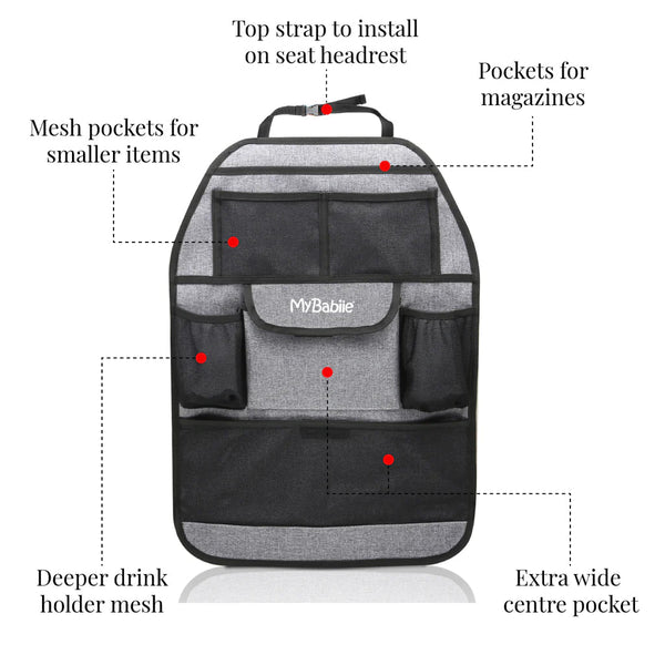 My Babiie Back Seat Organiser - For Your Little One