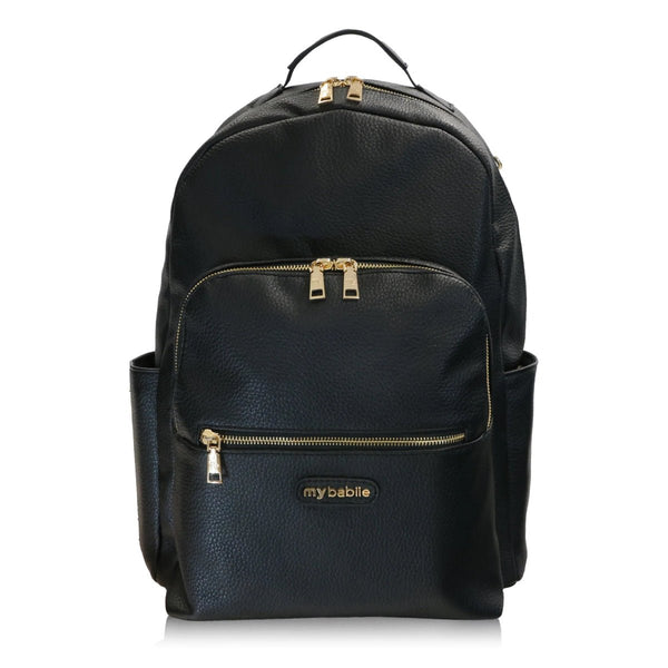 My Babiie Backpack Pro Changing Bag - Black / Gold - For Your Little One