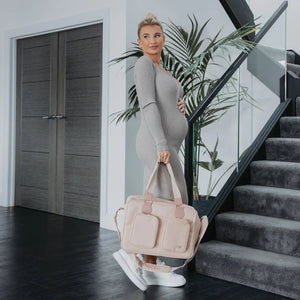 My Babiie Deluxe Changing Bag - Blush - For Your Little One