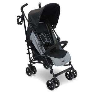 My Babiie MB02 Plus Lightweight Stroller - Black and Grey - For Your Little One