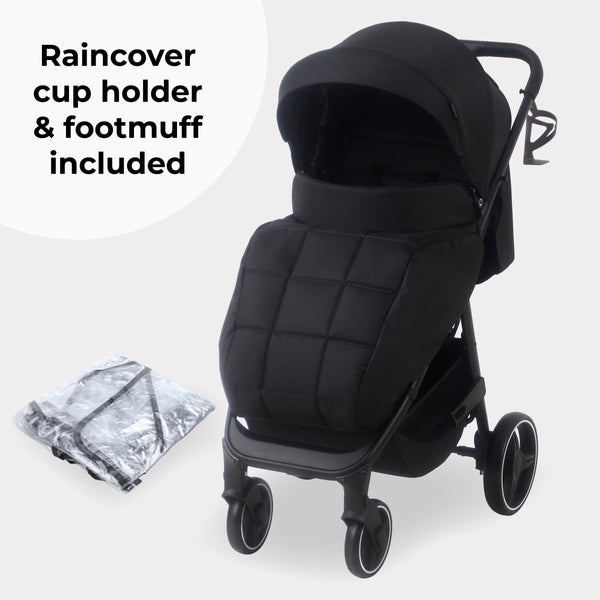 My Babiie MB160 Plus Pushchair - Black Leopard - For Your Little One