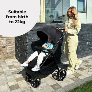 My Babiie MB160 Plus Pushchair - Black Leopard - For Your Little One