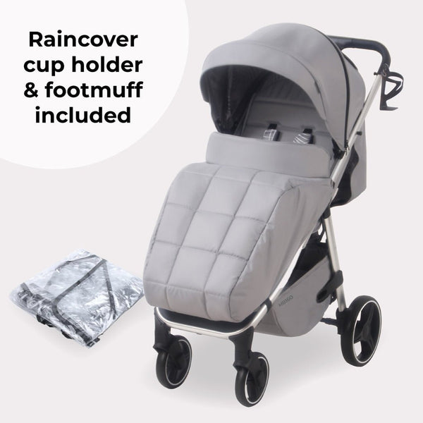 My Babiie MB160 Plus Pushchair - Grey Tropical - For Your Little One
