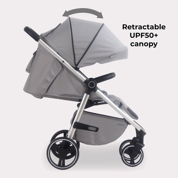 My Babiie MB160 Plus Pushchair - Grey Tropical - For Your Little One