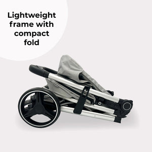 My Babiie MB160 Plus Pushchair - Grey Tropical - For Your Little One