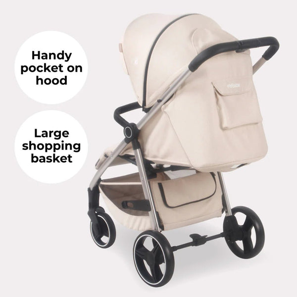 My Babiie MB160 Plus Pushchair - Oatmeal - For Your Little One