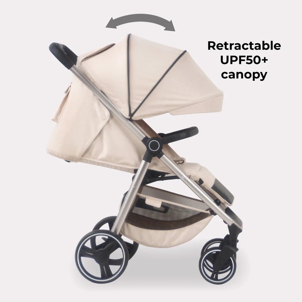 My Babiie MB160 Plus Pushchair - Oatmeal - For Your Little One