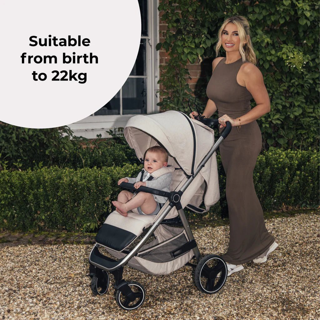 My Babiie MB160 Plus Pushchair - Oatmeal - For Your Little One