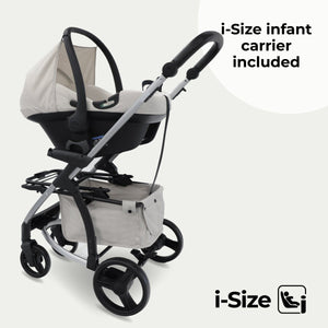 My Babiie MB200i 3 - in - 1 Travel System - Billie Faiers Oatmeal - For Your Little One