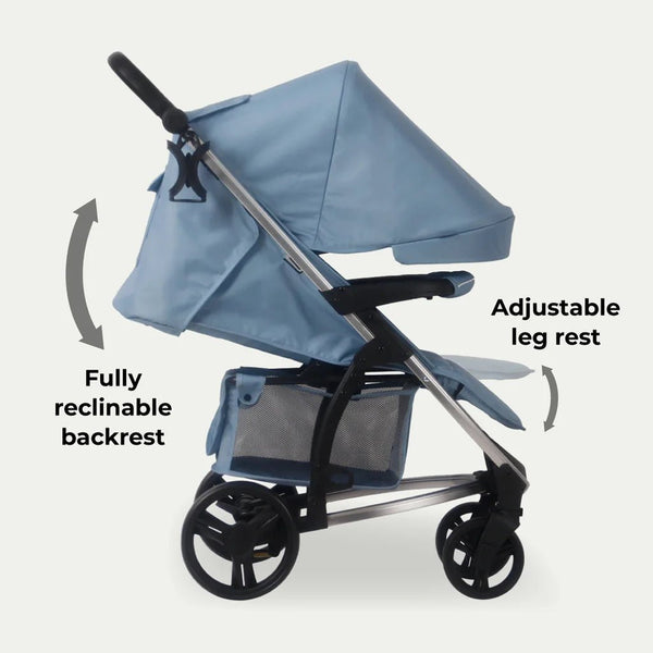 My Babiie MB200i 3 - in - 1 Travel System - Dani Dyer Blue Plaid - For Your Little One