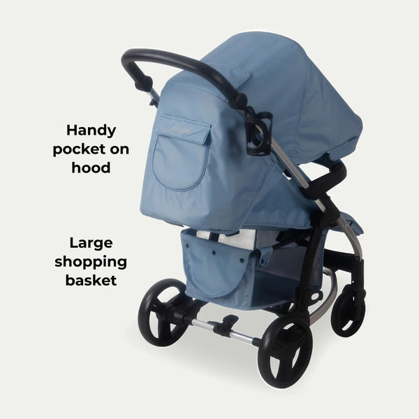 My Babiie MB200i 3 - in - 1 Travel System - Dani Dyer Blue Plaid - For Your Little One