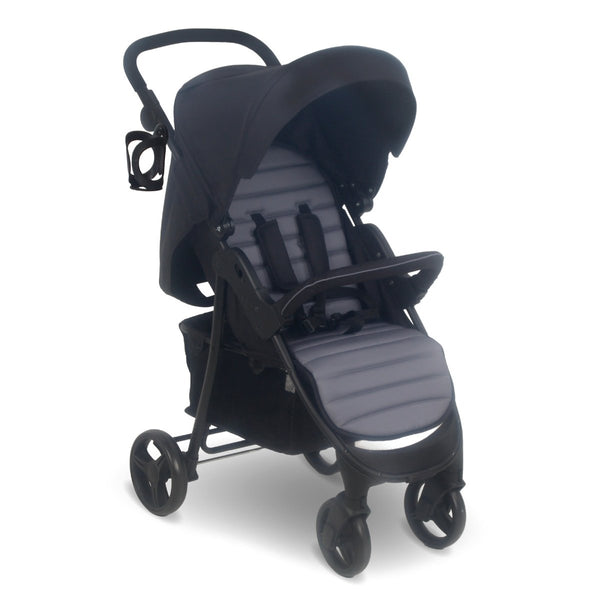 My Babiie MB30 Plus Pushchair - Black / Grey - For Your Little One