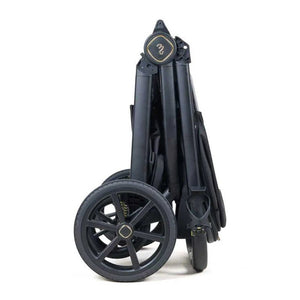 My Babiie MB450 LUXE 3 - in - 1 Travel System with Rotating Car Seat + Base - Black - For Your Little One