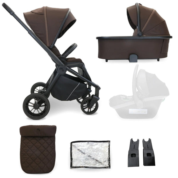 My Babiie MB450i 2 - in - 1 Pushchair - Chocolate - For Your Little One