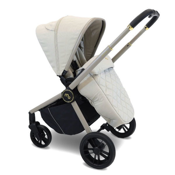 My Babiie MB450i 2 - in - 1 Pushchair - Ivory - For Your Little One
