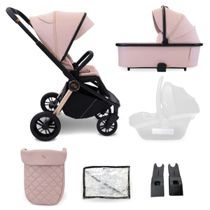 My Babiie MB450i 2 - in - 1 Pushchair - Pastel Pink - For Your Little One