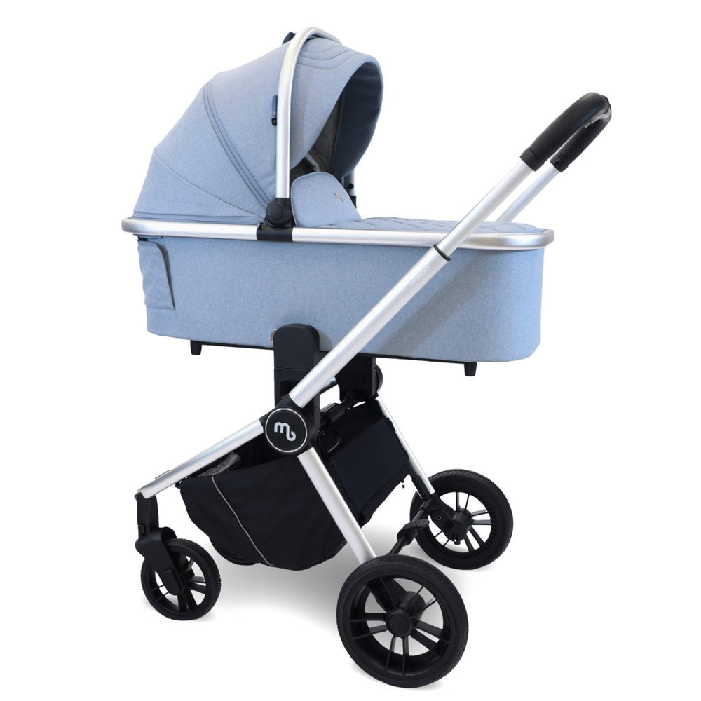 My Babiie MB450i 2 - in - 1 Pushchair - Steel Blue - For Your Little One