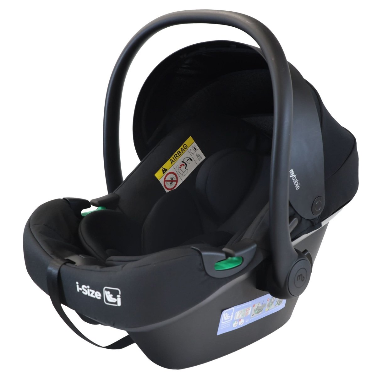 My Babiie MB450i 3 - in - 1 Travel System And Base - Forest Green - For Your Little One