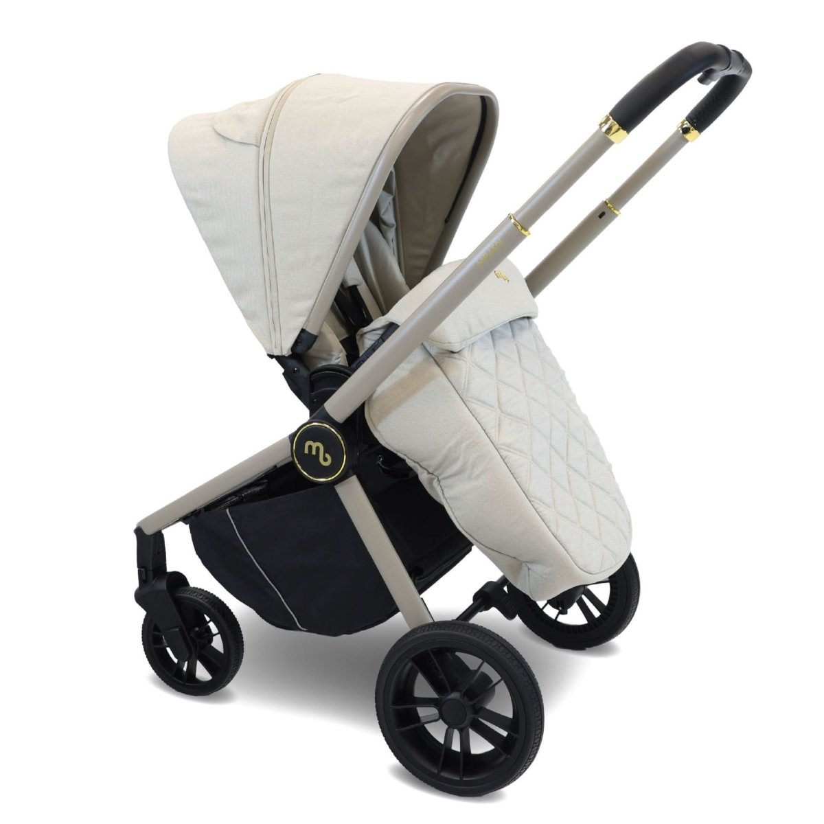 My Babiie MB450i 3 - in - 1 Travel System And Base - Ivory - For Your Little One