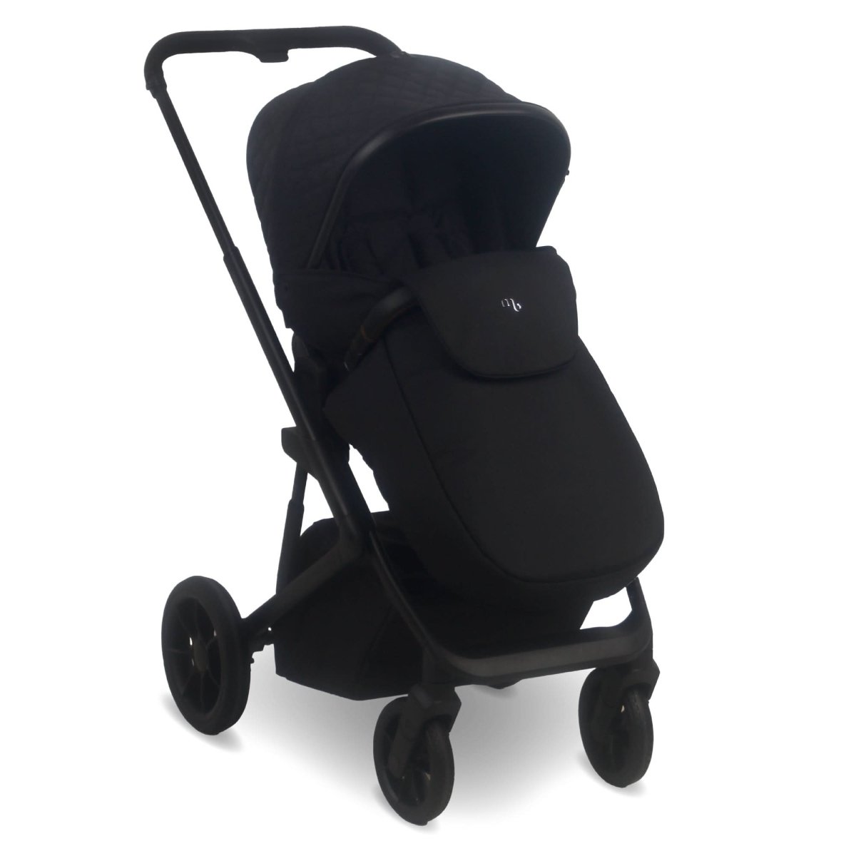 My Babiie MB500 2 - in - 1 Pushchair And Bassinet - Obsidian - For Your Little One