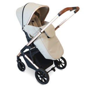 My Babiie MB500i 3 - in - 1 Travel System - Dani Dyer Rose Gold Stone - For Your Little One