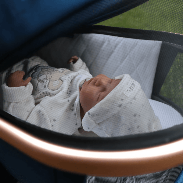 My Babiie MB500i 3 - in - 1 Travel System Wiith Base - Opal - For Your Little One