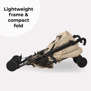 My Babiie MB51 Plus Stroller - Billie Faiers Quilted Sand - For Your Little One