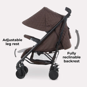 My Babiie MB51 Plus Stroller - Chocolate - For Your Little One