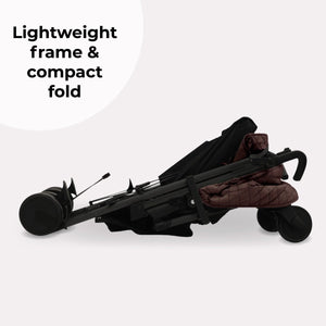 My Babiie MB51 Plus Stroller - Chocolate - For Your Little One