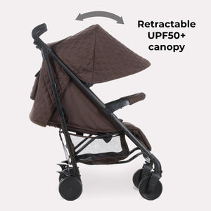 My Babiie MB51 Plus Stroller - Chocolate - For Your Little One