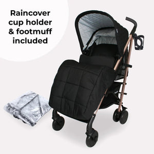 My Babiie MB51 Plus Stroller - Quilted Black - For Your Little One