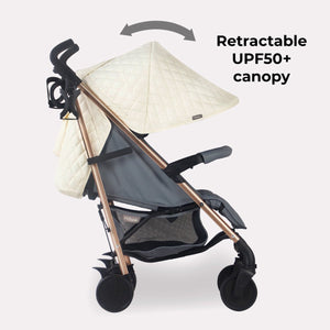 My Babiie MB51 Plus Stroller - Quilted Champagne - For Your Little One