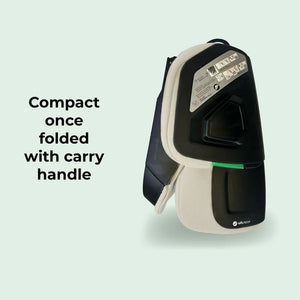 My Babiie MBCS23 i - Size (100 - 150cm) Compact High Back Booster Car Seat - Stone (Clearance) - For Your Little One