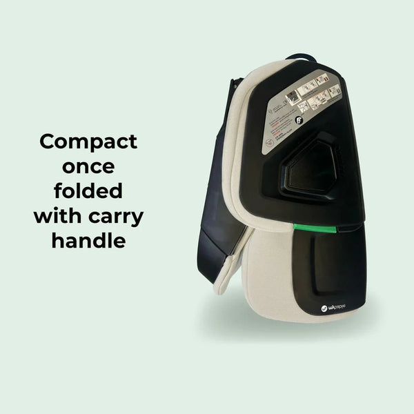 My Babiie MBCS23 i - Size (100 - 150cm) Compact High Back Booster Car Seat - Stone (Clearance) - For Your Little One