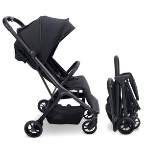 My Babiie MBX7 Plus Auto Fold Stroller - Black - For Your Little One
