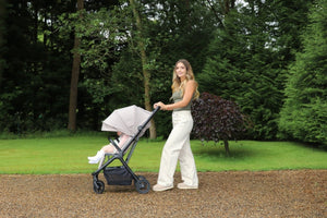 My Babiie MBX7 Plus Auto Fold Stroller - Camel - For Your Little One