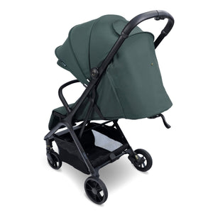 My Babiie MBX7 Plus Auto Fold Stroller - Forest Green - For Your Little One