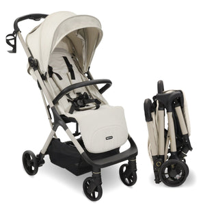 My Babiie MBX7 Plus Auto Fold Stroller - Ivory - For Your Little One