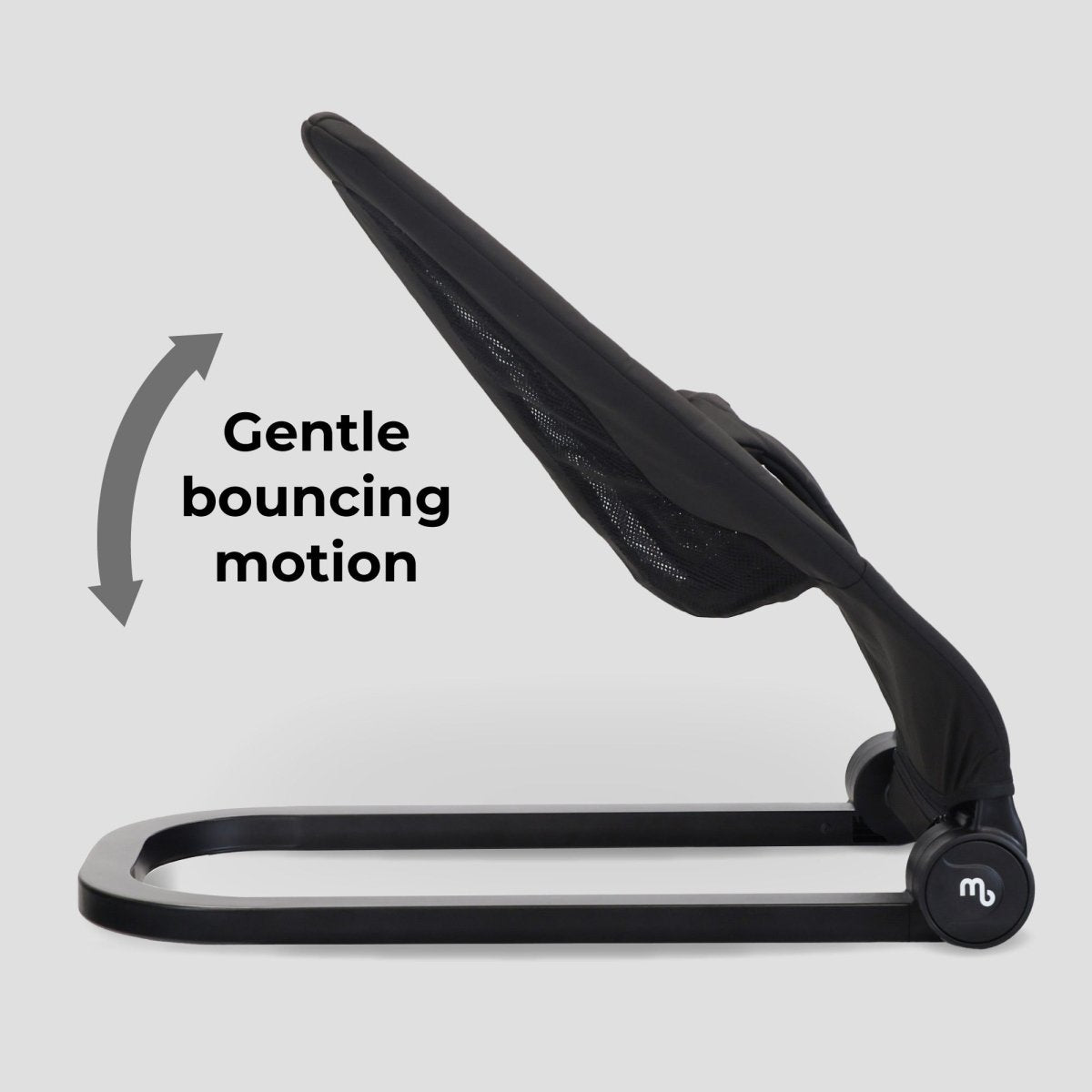 My Babiie Reclining Bouncer - Black - For Your Little One