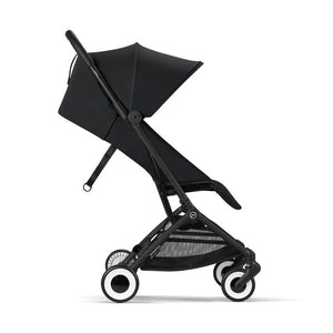 Cybex Orfeo Silver Stroller Inc Raincover - Magic Black   