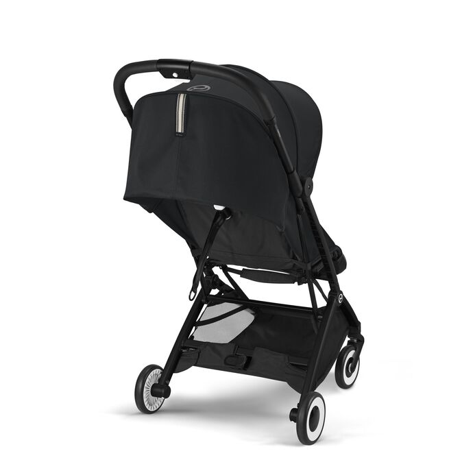 Cybex Orfeo Silver Stroller Inc Raincover - Magic Black   