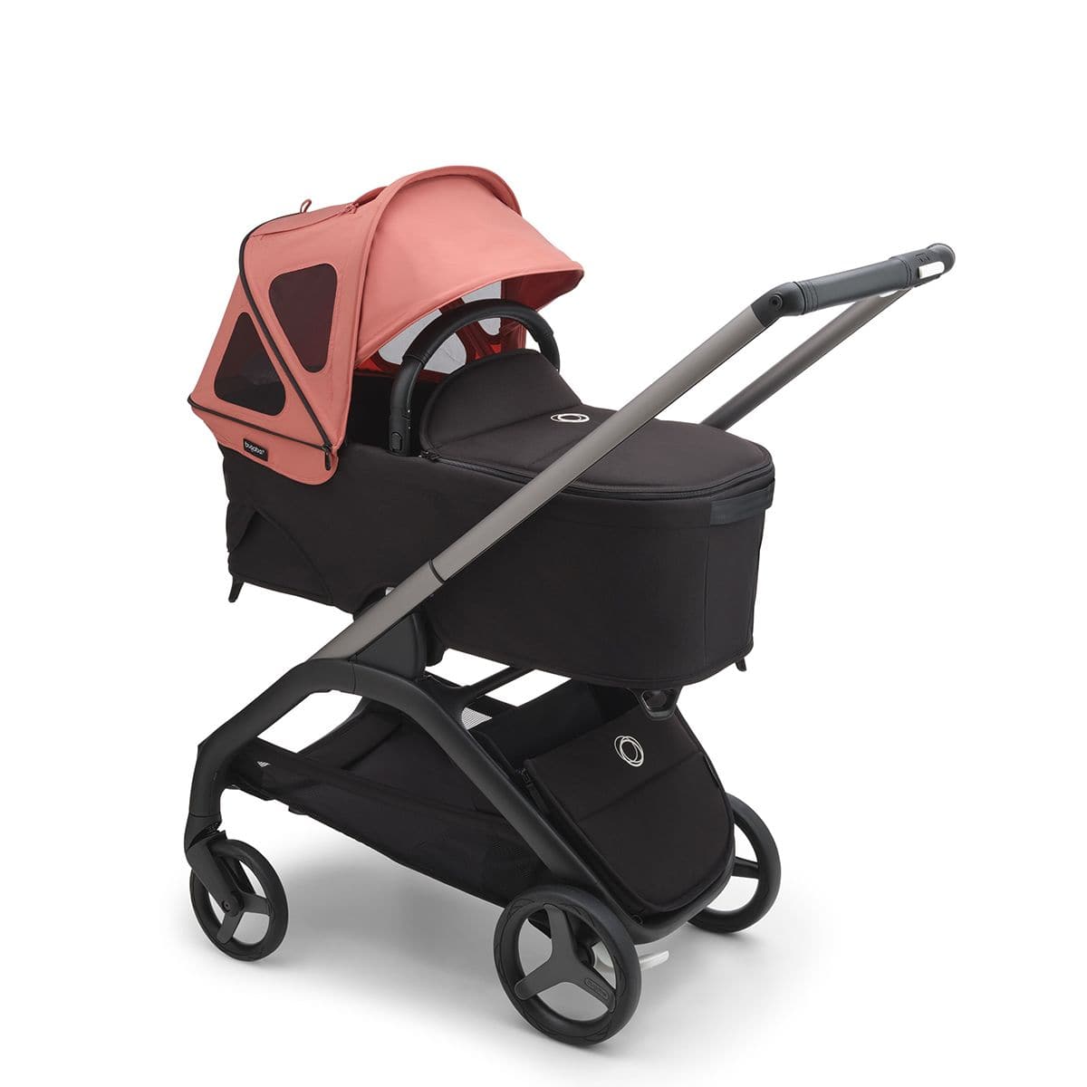 Bugaboo Dragonfly Breezy Sun Canopy - Sunrise Red - For Your Little One