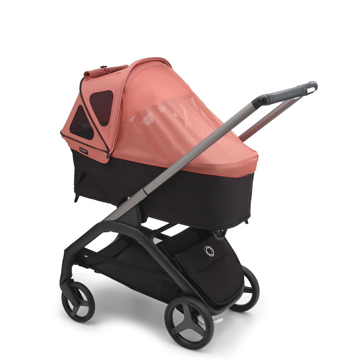 Bugaboo Dragonfly Breezy Sun Canopy - Sunrise Red - For Your Little One
