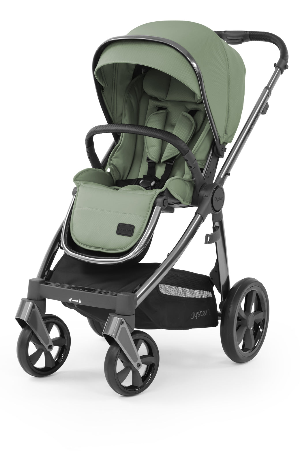 Babystyle Oyster 3 Essential 5 Piece Travel System Bundle With Carbriofix - Spearmint -  | For Your Little One
