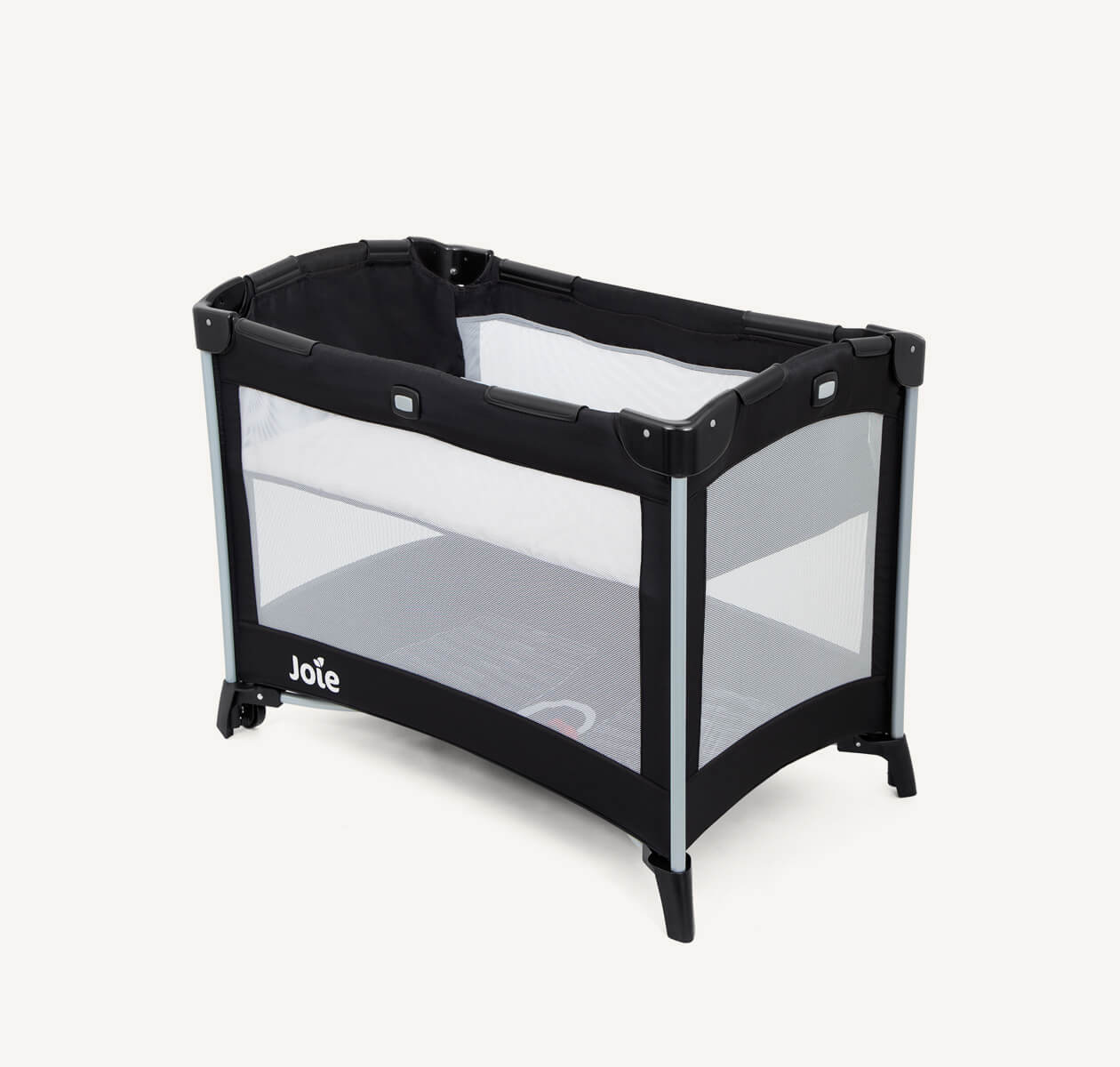 Joie Kubbie Compact Travel Cot - Coal   