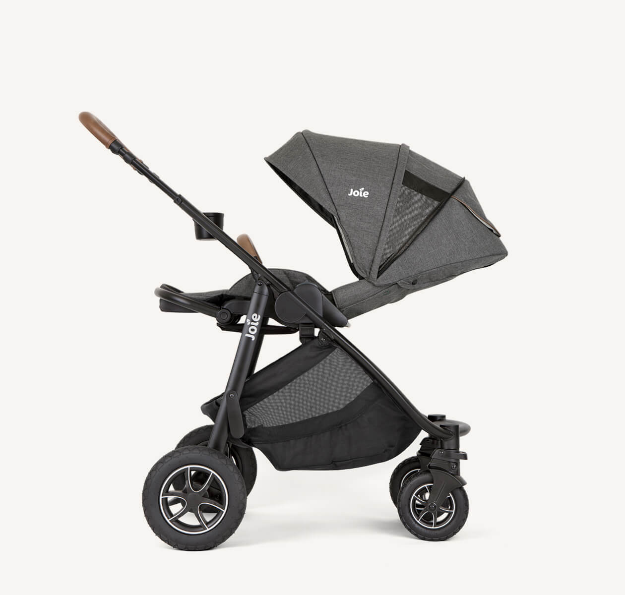 Joie Cycle Versatrax Trio 3 In 1 Travel System - Shell Grey   