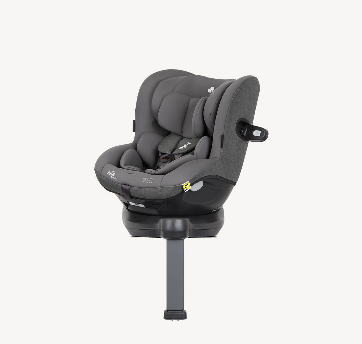 Joie Cycle i-Spin 360 i-Size Car Seat (Birth- 4 Years) - Shell Grey   