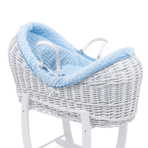 Pod Blue Dimple Moses Basket Bedding Set - For Your Little One