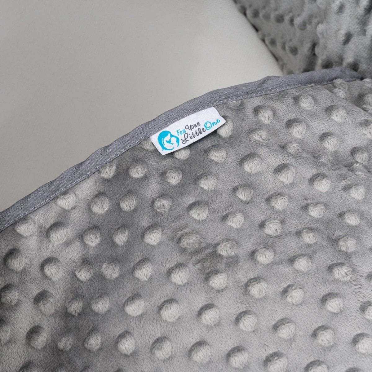 Pod Grey Dimple Moses Basket Bedding Set - For Your Little One